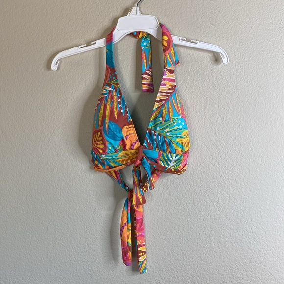 Bleu Rod Beattie bikini set women’s 10 new never worn flowers tropical - Picture 6 of 9
